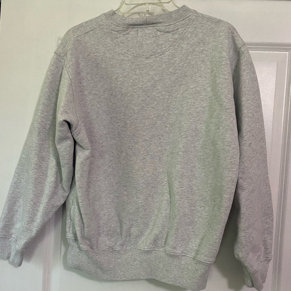 Anine Bing Gray Graphic Sweatshirt - Picture 3 of 8